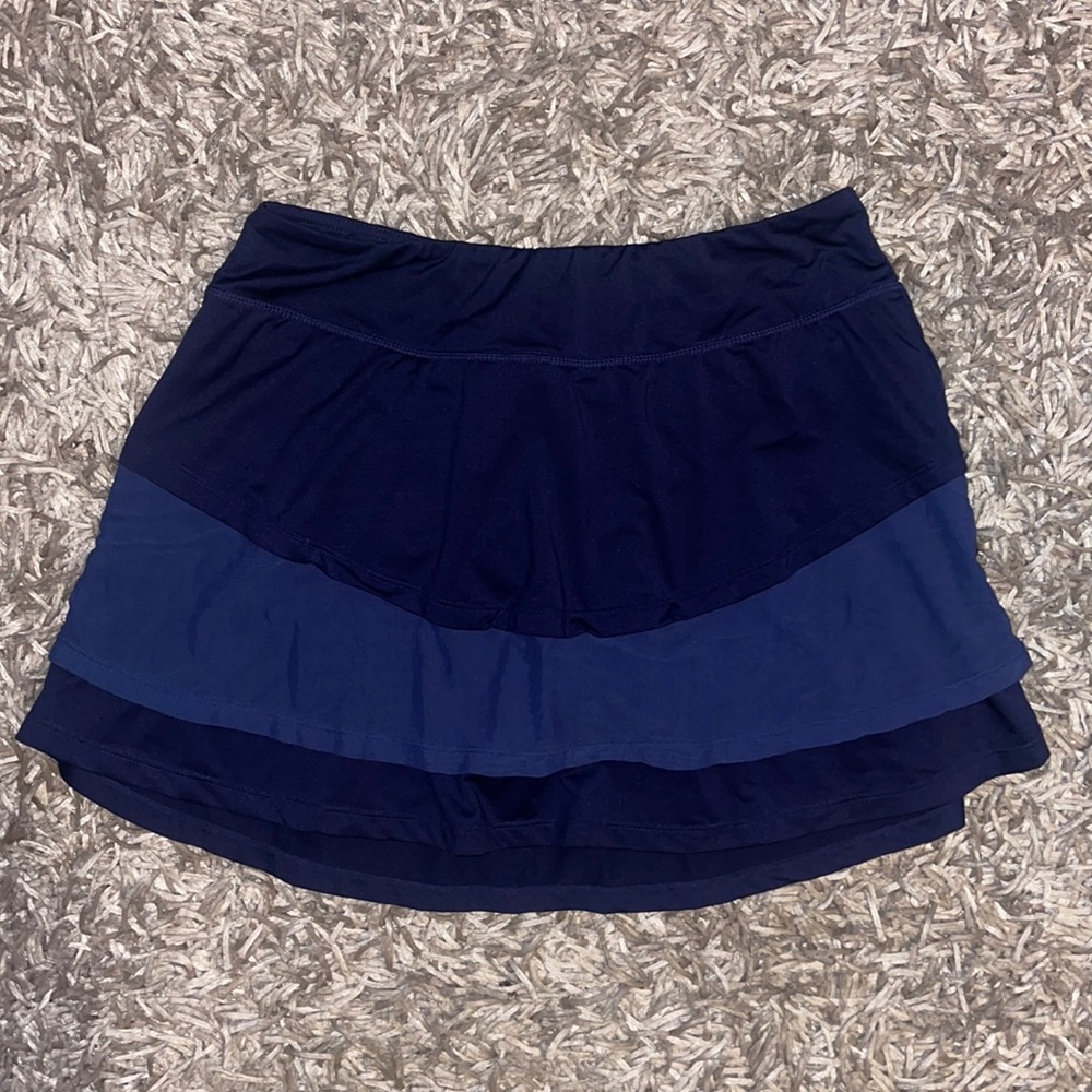 Kyodan blue tennis skirt size girls large